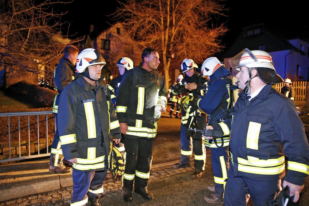 Freiwillige Feuerwehr Pirna  Keller auspumpen nach Rohrbruch