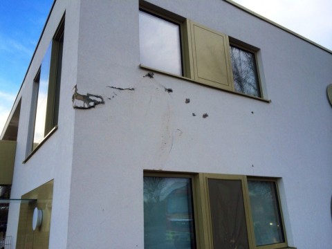 Schäden am Gebäude KITA Schatzfinder