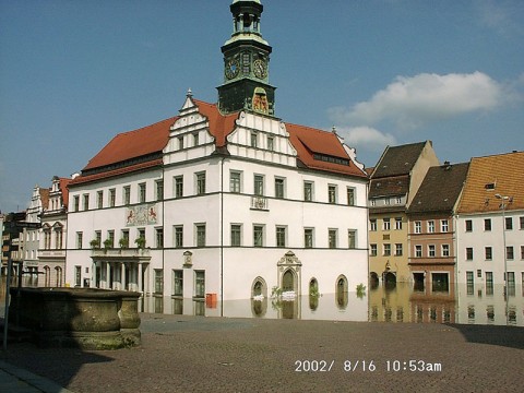 oberer Markt und Rathaus Pirna